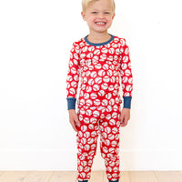 RED + WHITE BASEBALL | LONG SLEEVE