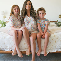 RAINBOW MINI CHECKER | SHORT SET