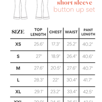 PINK FALL FLORAL | WOMEN'S BUTTON UP SHORT SLEEVE SET