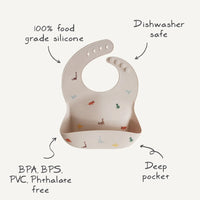 Adjustable Fit Waterproof Bibs - BUTTERFLIES