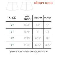 USA MINI CHECKER | SHORT SET