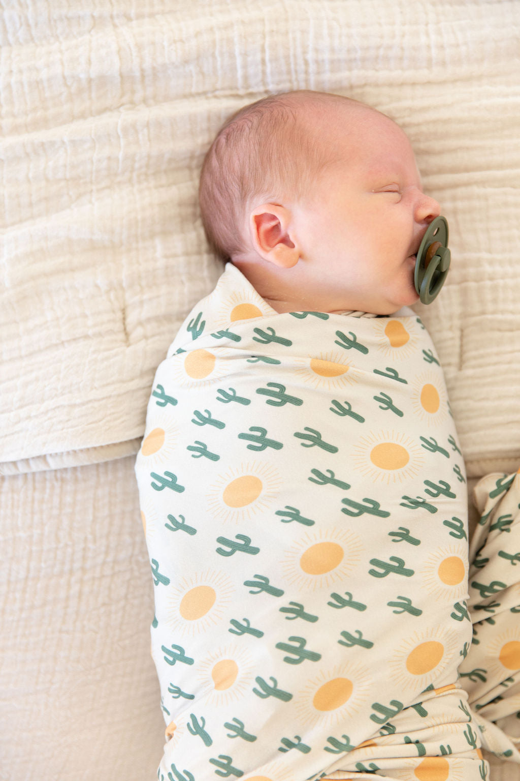 TAN CACTUS SUN SWADDLE - Main Image