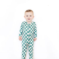 HOLIDAY CHECKER | ZIPPER ONE PIECE