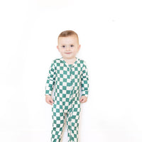 HOLIDAY CHECKER | ZIPPER ONE PIECE