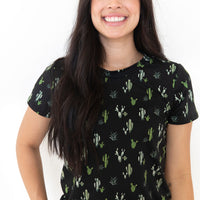ARIZONA BLACK CACTUS | SHORT SLEEVE