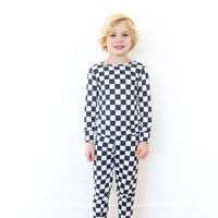 BLACK + WHITE CHECKER | LONG SLEEVE