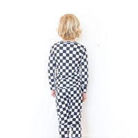 BLACK + WHITE CHECKER | LONG SLEEVE