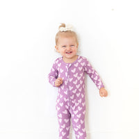 PURPLE HEARTS | ZIPPER ONE PIECE