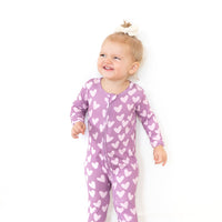 PURPLE HEARTS | ZIPPER ONE PIECE