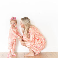 VALENTINE GRID | ZIPPER ONE PIECE