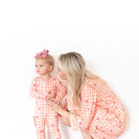 VALENTINE GRID | ZIPPER ONE PIECE