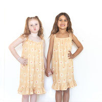 BIG YELLOW DAISY - TANK DRESS