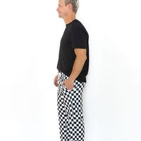 BLACK + WHITE CHECKER | MEN'S PANTS