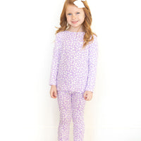 PURPLE + WHITE FLORAL | LONG SLEEVE