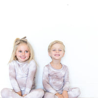 TAUPE + OFF WHITE TIE DYE | LONG SLEEVE