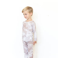 TAUPE + OFF WHITE TIE DYE | LONG SLEEVE