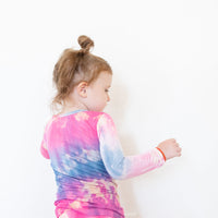 PINK + BLUE TIE DYE