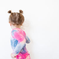PINK + BLUE TIE DYE
