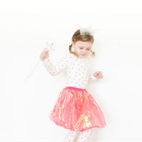 PINK DAISY RIBBED | LONG SLEEVE