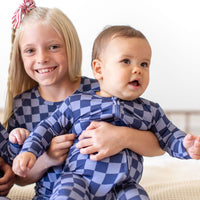 PATRIOTIC CHECKER | ZIPPER ONE PIECE