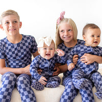 PATRIOTIC CHECKER | ZIPPER ONE PIECE