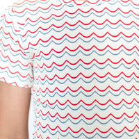 PATRIOTIC WAVES | SHORT SLEEVE