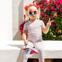 PATRIOTIC WAVES | SHORT SLEEVE