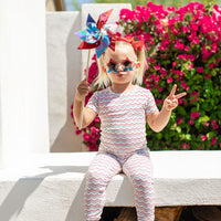 PATRIOTIC WAVES | SHORT SLEEVE