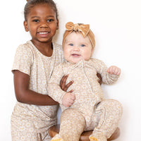 MUSTARD DAISY | FOOTIE ONE PIECE