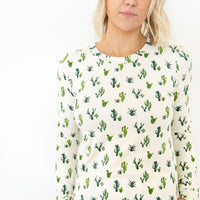 ARIZONA GREEN CACTUS | LONG SLEEVE