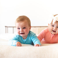 OCEAN BLUE SOLID | ZIPPER ONE PIECE