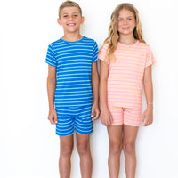 PINK STRIPE | SHORT SET