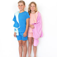 PINK STRIPE | SHORT SET