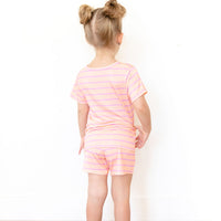 PINK STRIPE | SHORT SET