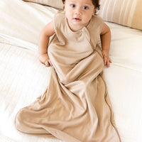 TAN RIBBED SOLID | SLEEP SACK
