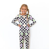 SPOOKY CHECKER | LONG SLEEVE