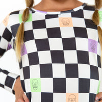 SPOOKY CHECKER | LONG SLEEVE