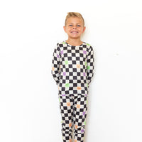 SPOOKY CHECKER | LONG SLEEVE