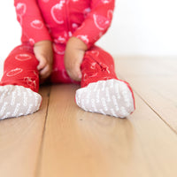 STRAWBERRY PATCH | FOOTIE ONE PIECE