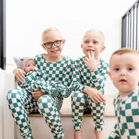 HOLIDAY CHECKER | ZIPPER ONE PIECE