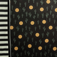 BLACK CACTUS (STRIPE)