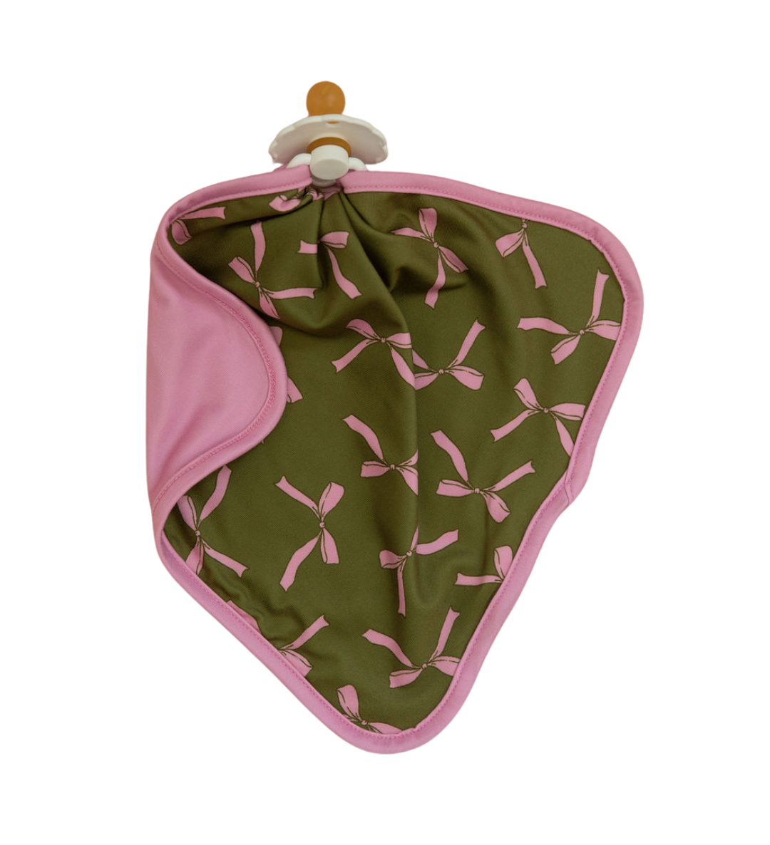 OLIVE + PINK BOWS | LOVIE