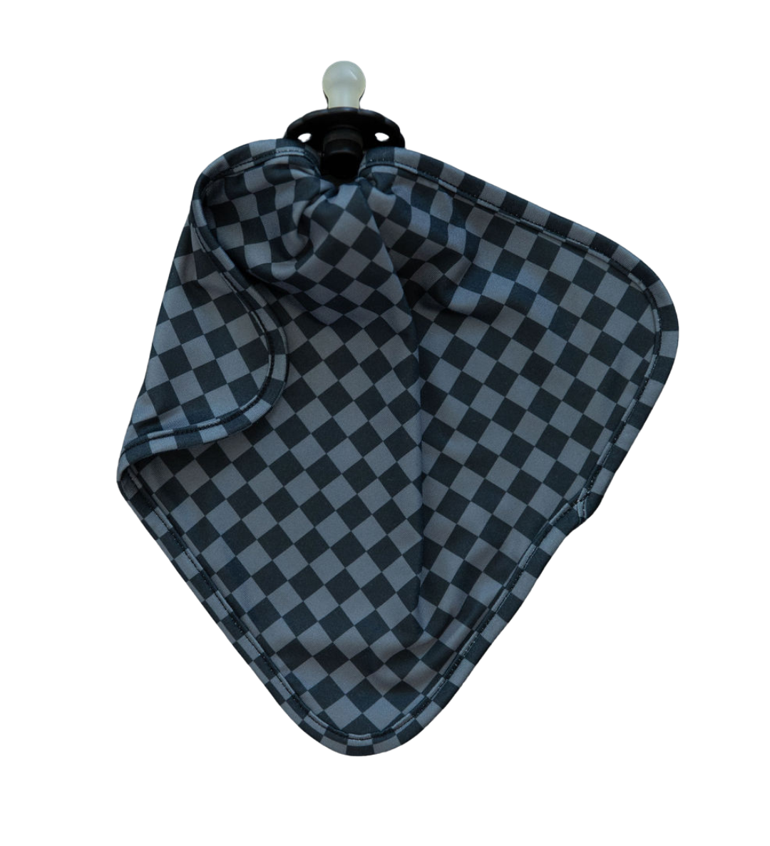 GREY + BLACK MINI CHECKER | LOVIE