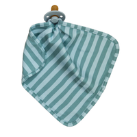 MUTED TEAL + BLUE STRIPE | LOVIE