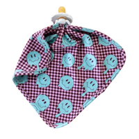 TEAL TRIPPY CHECKER | LOVIE