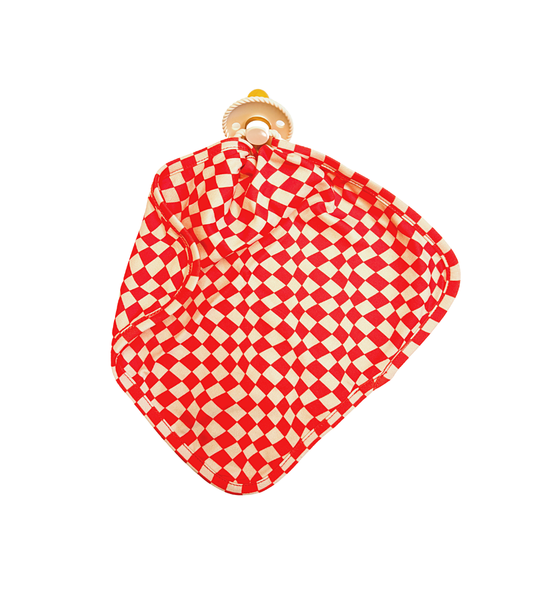 BRIGHT RED MINI CHECKER | LOVIE