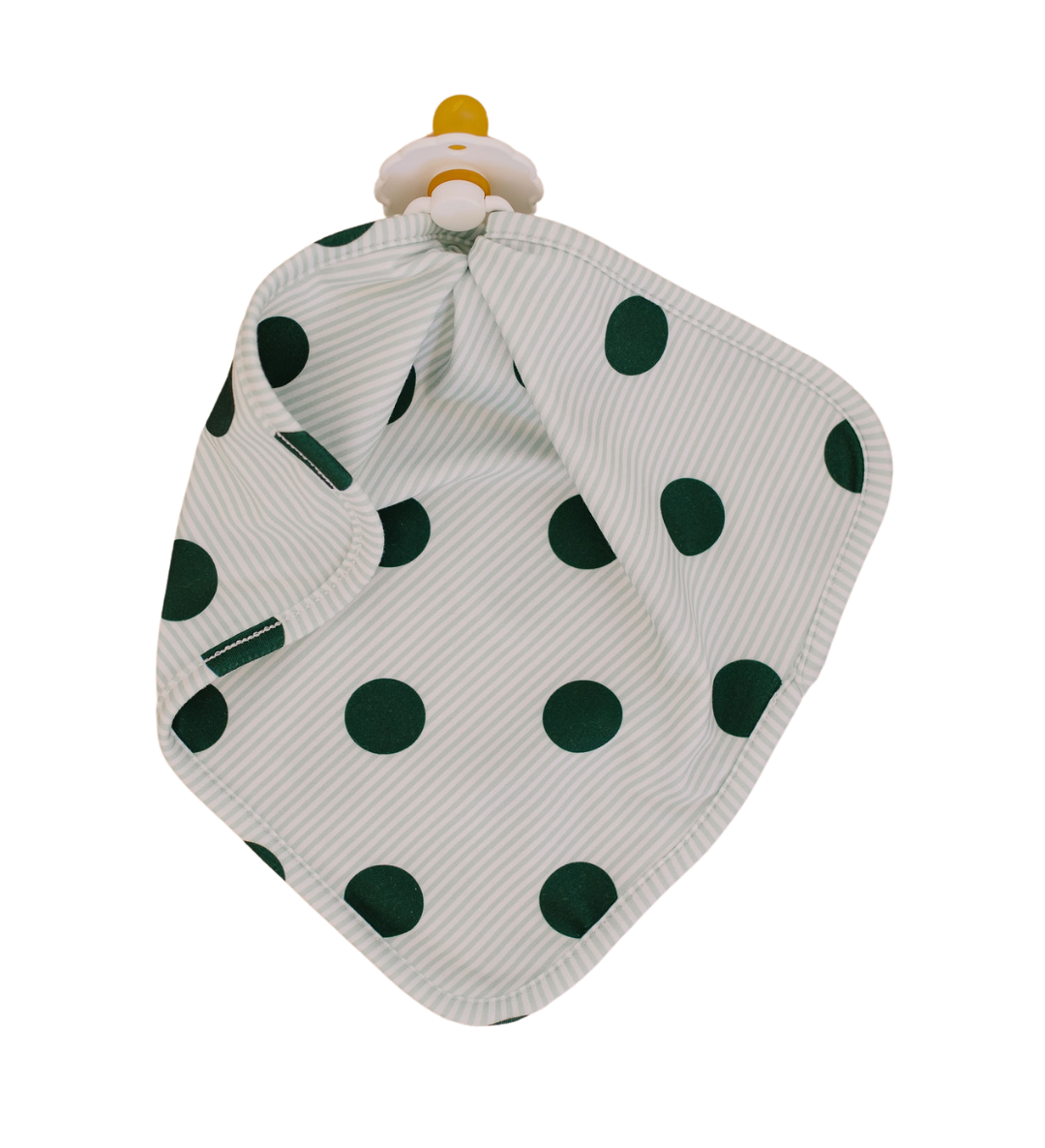 GREEN POLKADOT + STRIPE | LOVIE