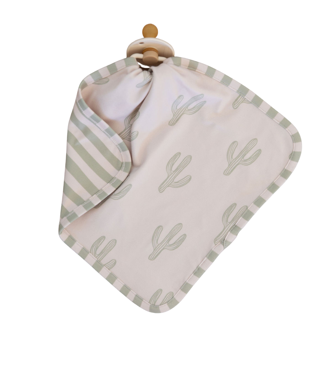 TAN + GREEN CACTUS STRIPE | LOVIE
