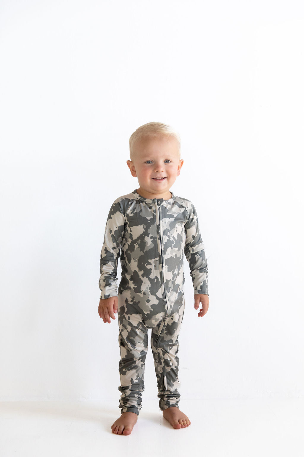 LIGHT CAMO | ZIPPER ONE PIECE