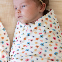 RAINBOW FLORAL | SWADDLE